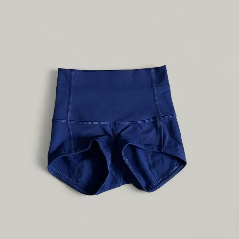 Lululemon Women's Navy and Blue Shorts